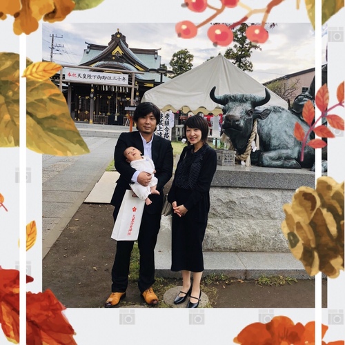 10/14 ご祈祷後に。