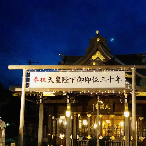 12/10 イルミネーションを付けてみました。